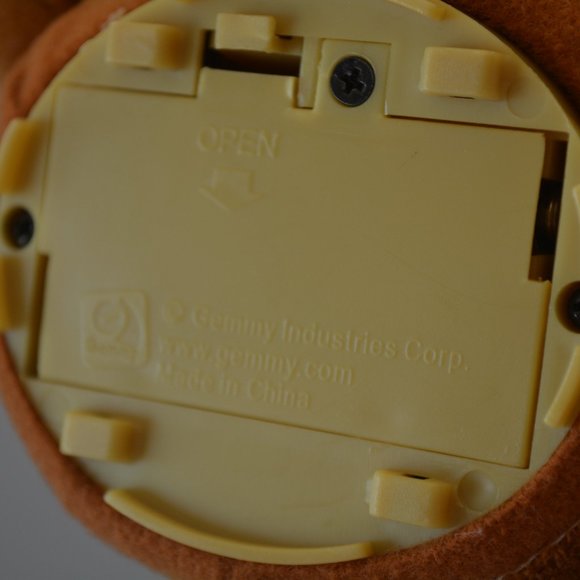 Gemmy Reindeer Christmas Musical Lights Plush Toy - Picture 7 of 10